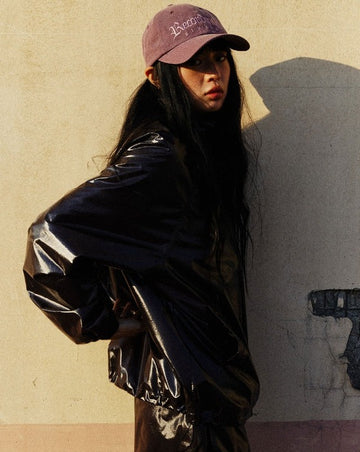 2WAY Glossy Windbreaker